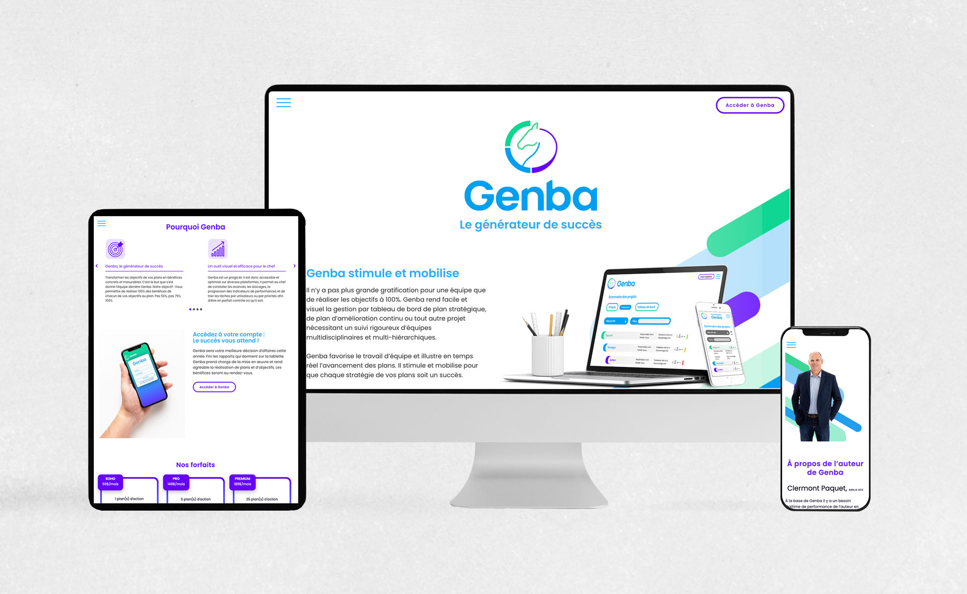 genba site web