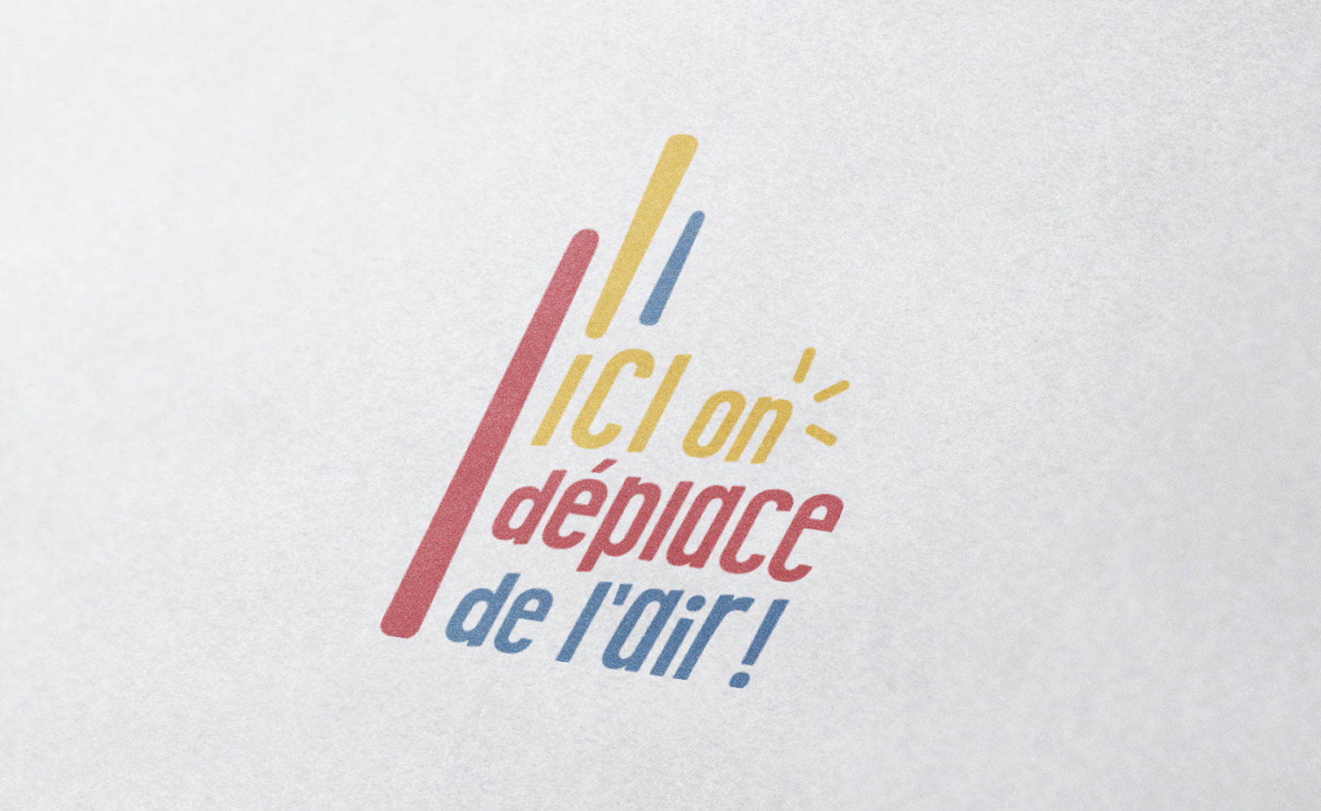 Ici on déplace de l'air logo