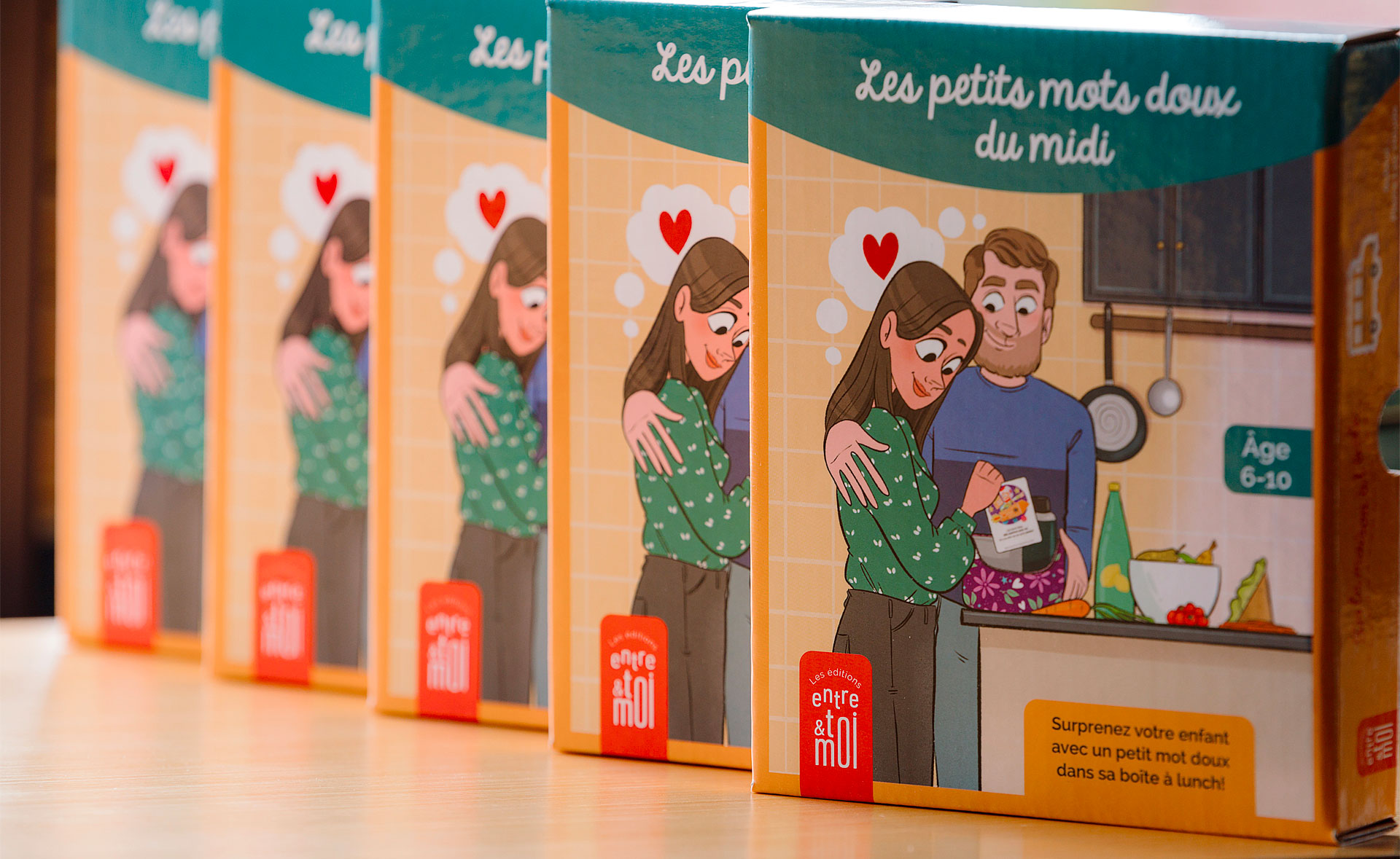 Les petits mots doux du midi boite