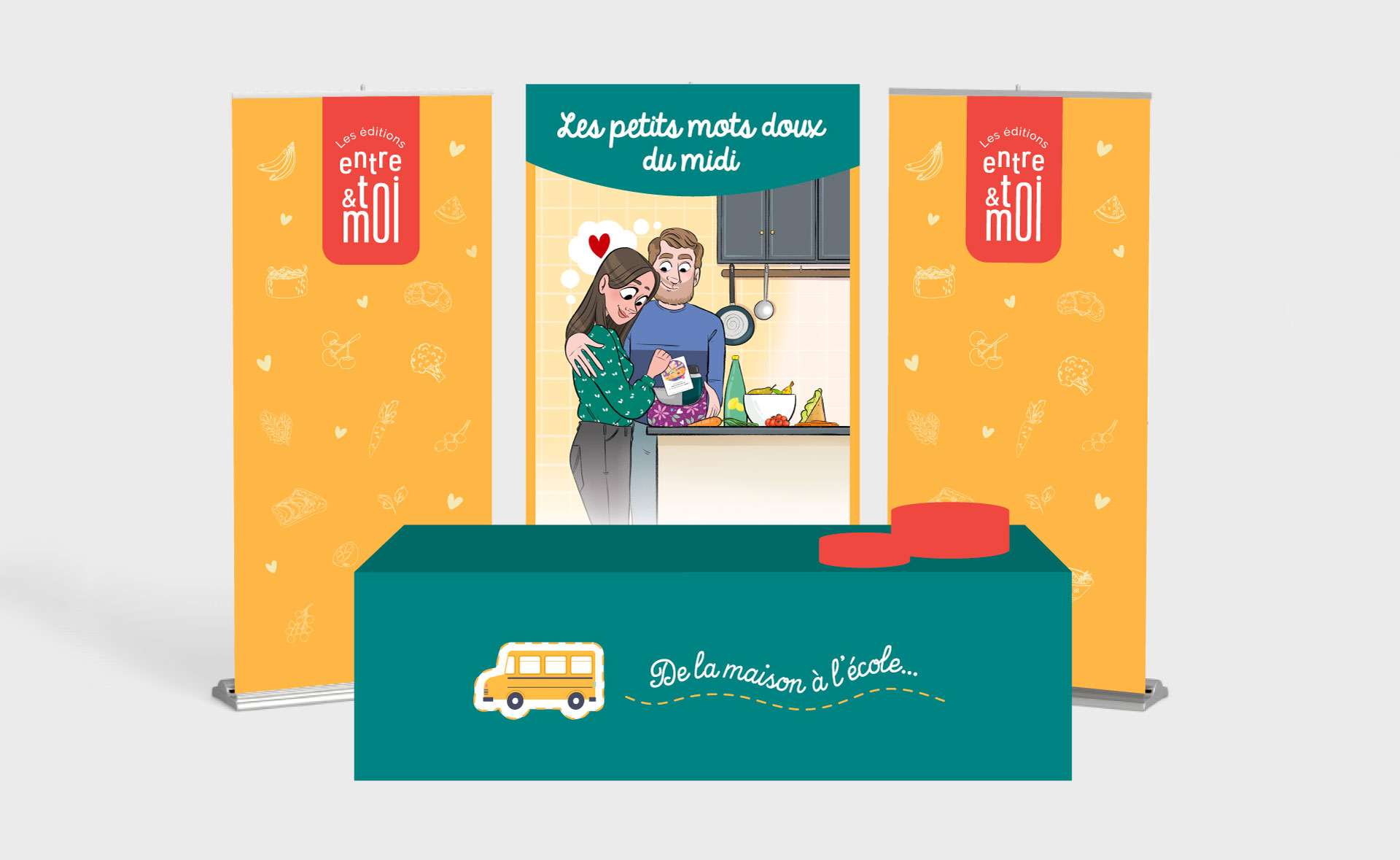 Les petits mots doux du midi kiosque