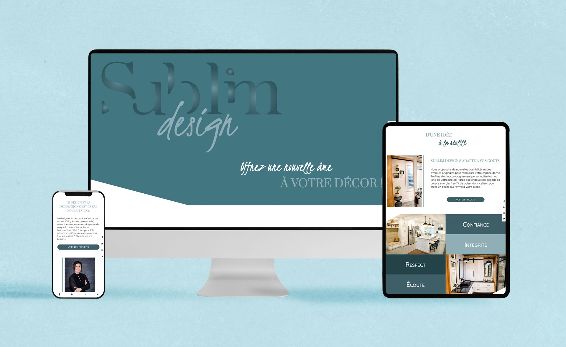 sublim design site web